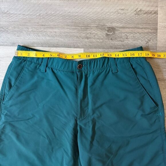 Under Armour Shorts Dark Teal Loose Fit Hestgear 38 Men’s - Picture 6 of 8